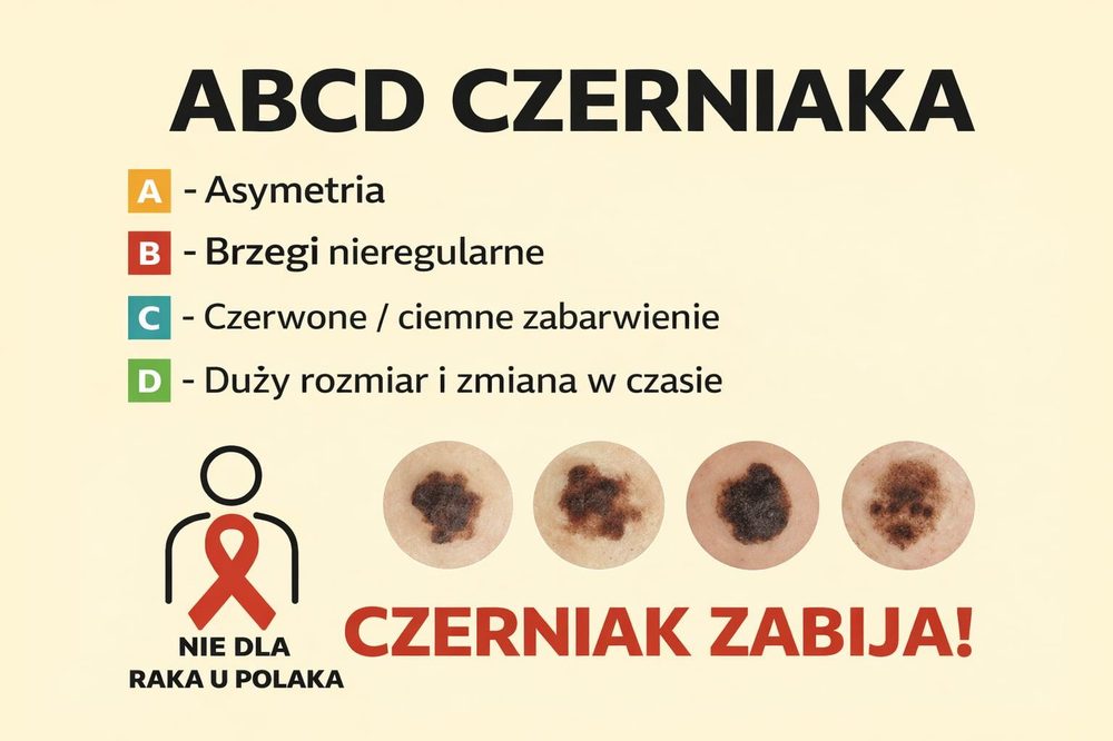 Nie dla raka u Polaka – Badaj skórę! Czerniak i ABCD